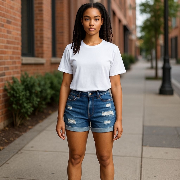 HOLLISTER HIGH RISE SHORT JUNIOR - Picture 4 of 9